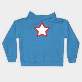 Star - White version Kids Hoodie